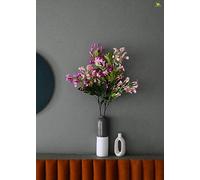 Blooming Floret Artificial Japanese Honeysuckle Bunch for Home Decor/Office Decor/Gifting | 2 Sticks | Light Pink & Purple | Ornamental Flowers | Natural Looking | Dust-Proof