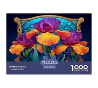 Blooming Flowers And Lush Leaves Jigsaws 1000 Piece for Adults Or Families Fit Together Perfectly Learning Educational Games Flower Home Decoration 70x50cm/1000pcs