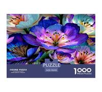 Blooming Flowers And Lush Leaves Jigsaws 1000 Pieces for Adults Or Families Fit Together Perfectly Classic Educational Games Flower Home Decoration 70x50cm/1000pcs