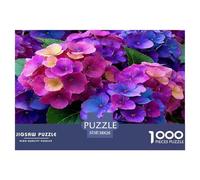 Blooming Flowers And Lush Leaves Jigsaws 1000 Pieces for Adults Or Families Fit Together Perfectly Educational Challenging Games Flower Beautiful Decoration 38x26cm/1000pcs
