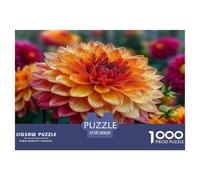 Blooming Flowers And Lush Leaves Jigsaws 1000 Pieces Women, Gifts for Men Learning Educational Games Flower Home Decoration 38x26cm/1000pcs