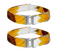 blooming flowers as decoration Adjustable Pet Collar for Small Medium Large Dogs & Cats, Reflective Strip for Night Safety, Soft Comfort Pad