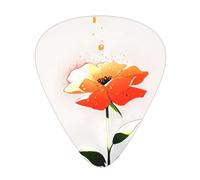 Blooming flowers Printed pick set - 12 pieces, thin, medium and thick guitar picks, suitable for guitar, bass, electric guitar and ukulele