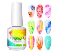 Blooming Gel Nail Polish, Blooming Gel, 15ml UV LED Clear Blossom Finish Gel | Portable Manicure with Spread Effect for Girlfriend, Wife, Friend, Sister, Daughter