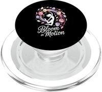 Blooming Graceful Dancer Surrounded by Elegant Florals PopSockets PopGrip for MagSafe