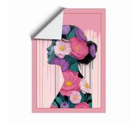 Blooming Mind Botanical Unframed Wall Art Print A2 (59.4×42cm), Wall Decor for Living Room, Bedroom, Office & Home, Art Gift