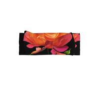 Blooming moonflower Printed Baby Girl Headband â€“ with Adorable Bow, Perfect for Newborns, Infants, Little Girls