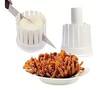 Blooming Onion Cutter, Fried Onion Blossoms Maker Fruit Vegetable Cutting Tool with Core Cutter Guide Restaurant Style Fried Onion Blossom Appetizers at Home