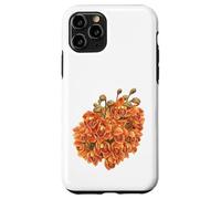 Blooming Orange Orchid Case for iPhone 11 Pro
