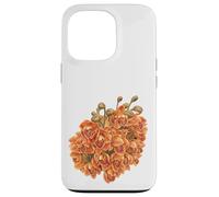 Blooming Orange Orchid Case for iPhone 13 Pro