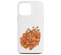 Blooming Orange Orchid Case for iPhone 13 Pro Max
