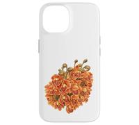 Blooming Orange Orchid Case for iPhone 14