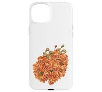 Blooming Orange Orchid Case for iPhone 15 Plus