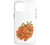 Blooming Orange Orchid Case for iPhone 16 Pro Max