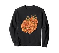 Blooming Orange Orchid Sweatshirt