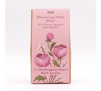 Blooming Pink Bliss Bath Heart Gift Set