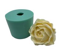 Blooming Rose Crystal Epoxy Silicone Mold,Home Decoration Gift Craft Flower Resin Molds, Chocolate Mousse Cake Mould, Aroma Plaster Stone Scented Candle Wax Silicone Mould