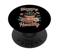 Blooming Slowly Softly Honestly Grief Journey PopSockets Adhesive PopGrip