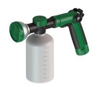 Blooming Spaces Hose End Sprayer, Copper Feeder Spray Garden, High Pressure Hose Sprayer with Bottle, Liquid Soap Water Sprayers, Finger Control Lawn Yard Feeder, End with 500ml Bottle, 22x20x7.5cm