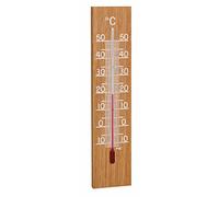 Blooming Weather 12.1054.01 Thermometer - Oak, 1.20x4.60x20.00 cm