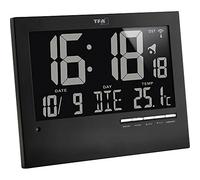 Blooming Weather Wall Clock, Plastic, Black