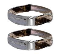 Blooming Wilderness Adjustable Pet Collar for Small Medium Large Dogs & Cats, Reflective Strip for Night Safety, Soft Comfort Pad