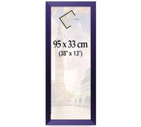 Bloomingtons Direct 95x33cm Photo Frame - 95x33cm Panoramic Frames Without Mount, Safe Perspex Front & Wall Mounting - Large Picture 38" x 13" Frame, Collage Frame