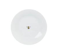 Bloomingtons Direct Bee Procelain Side Dinner Plate Dishwasher Safe Wide Rimmed Plate, 19.5cm x 2cm