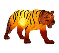 Bloomingtons Direct Illuminated Tiger Lamp Standing Warm Glow Animal Table Lamp Battery Operated Kids Room Lamp LED Tiger Night Light Lamp for Kids and Adult Bedroom