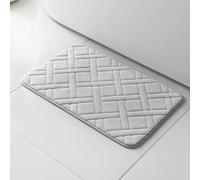 Bloomingtons Direct Memory Foam Bath Mat 40 x 60CM Super Soft Non-Slip, Extra Water Absorbent Bath Mats for Bathroom Floor Mat Machine Friendly Bath Rug Foot Mat