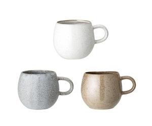 Bloomingville Addison Mug Multi-Color Stoneware Coffee Tea Cup