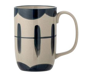 Bloomingville Allium mug Ø8.5x11.5 cm Blue waves