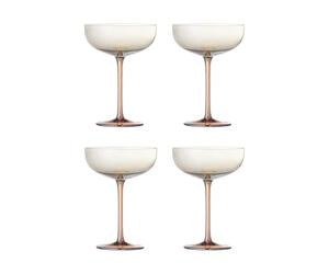Bloomingville Aston cocktail glass 4-pack Bronze