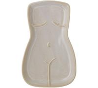 Bloomingville - Bila Tray Stoneware, Grey-green - Green