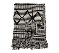 Bloomingville Bloomingville throw recycled cotton 130x160 cm black