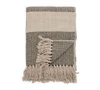 Bloomingville Bloomingville throw stripy 130x160 cm green