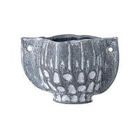 Bloomingville Blue pot, Ceramic, L26xH17,5xW18,5 cm