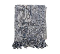 Bloomingville Bresso throw 130x160 cm Blue