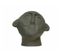 Bloomingville Bust, Terracotta, Black, 7" L x 6" W x 6" H