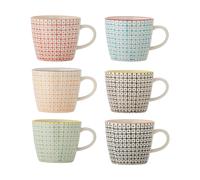 Bloomingville Carla mug Multi, 6-pack