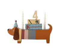 Bloomingville Charlie Birthday decoration 28 cm Brown-multi