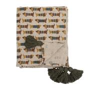 Bloomingville Charlie throw 130x160 cm Brown