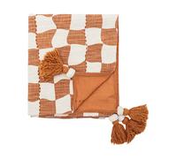 Bloomingville Chola throw cotton 150x130 cm Brown