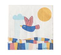 Bloomingville Colorine paper napkin 20-pack Natural