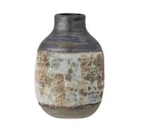 Bloomingville's Crina Collection: Handcrafted Brown Stoneware Vase