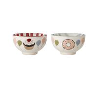 Bloomingville Darby bowl 55 cl 2 parts Red