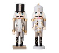 Bloomingville Darren nut cracker decoration 20.5 cm 2 pieces Gold