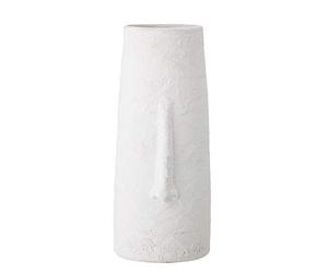 Bloomingville Decorative Vase, White, Terracotta