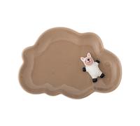 Bloomingville Dolly plate 14x20 cm Brown