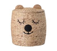 Bloomingville Dolma storage basket with lid 50xØ42 cm Nature